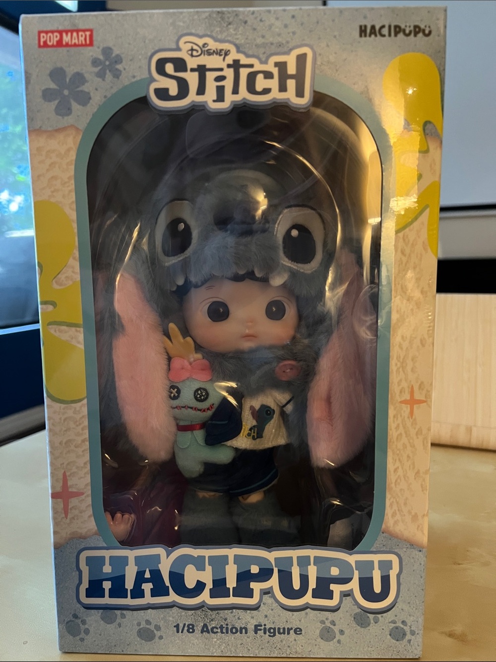 Hacipupu Disney Stitch-Action Figure by Pop Mart NIB